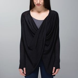 Lululemon Women’s Iconic Twist Front Sweater Wrap